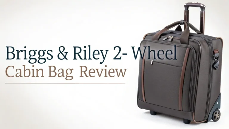 Briggs & Riley 2-Wheel Cabin Bag Review: Worth the Price Tag?