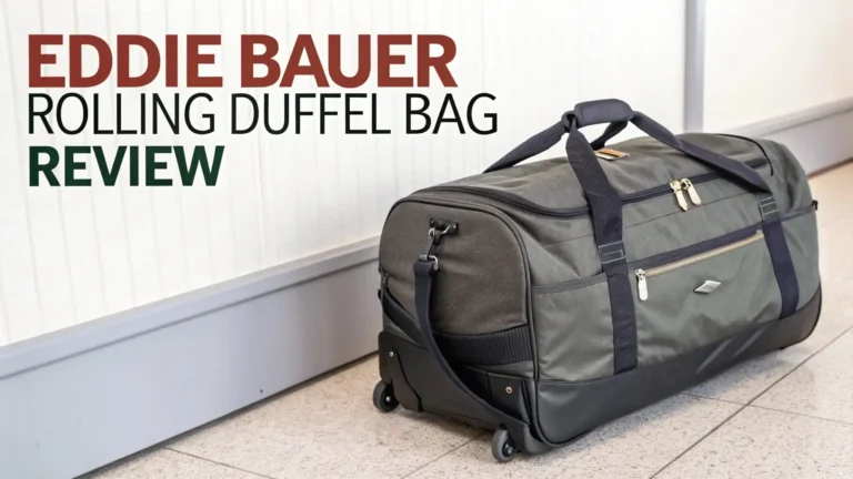 Eddie Bauer Rolling Duffel Bag Review: A Comprehensive Guide