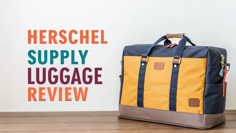 Herschel Supply Luggage Review: A Comprehensive Guide
