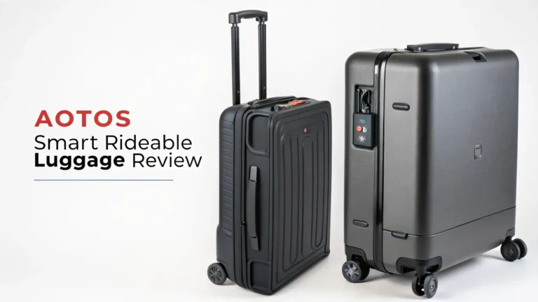 AOTOS Smart Rideable Luggage Review: The Future of Travel in 2026
