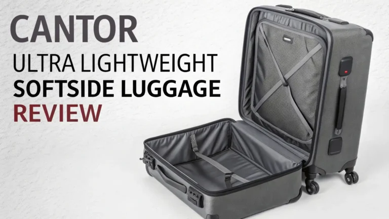 Cantor Ultra Lightweight Softside Luggage Review: The Ultimate Guide