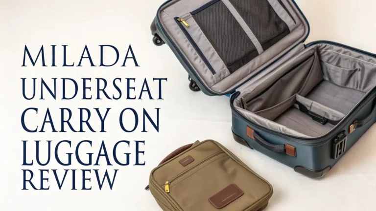 MILADA Underseat Carry On Luggage Review: The Ultimate Guide