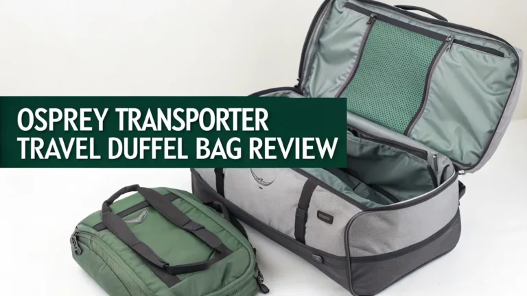 Osprey Transporter Travel Duffel Bag Review: Step-by-Step Guide