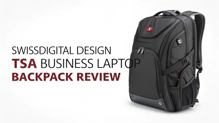 Swissdigital Design TSA Business Laptop Backpack Review