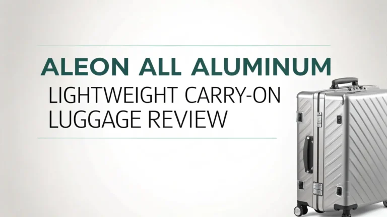 Aleon All Aluminum Lightweight Carry-On Luggage Review in 2026