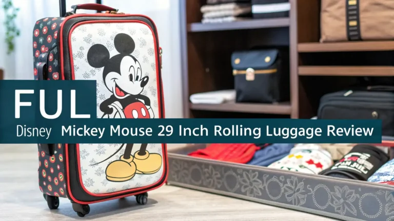 FUL Disney Mickey Mouse 29 Inch Rolling Luggage Review 2026