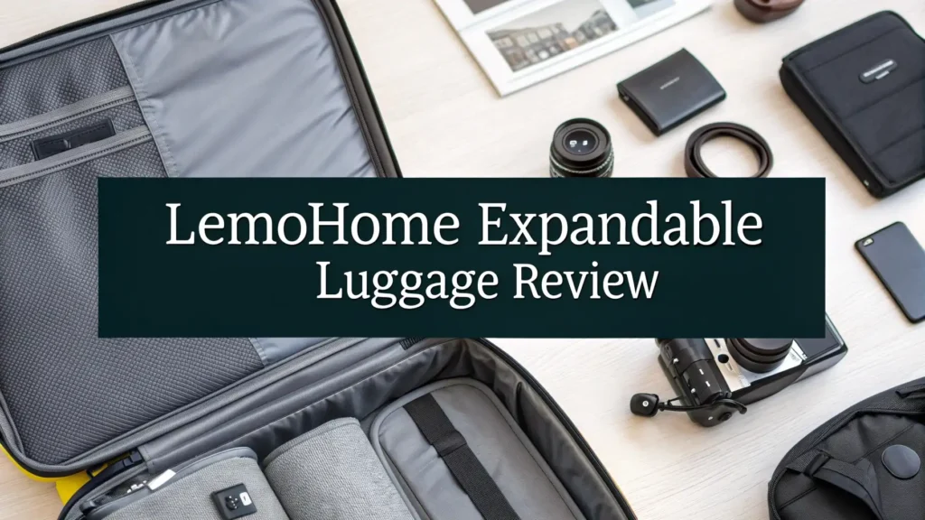 LemoHome Expandable Luggage