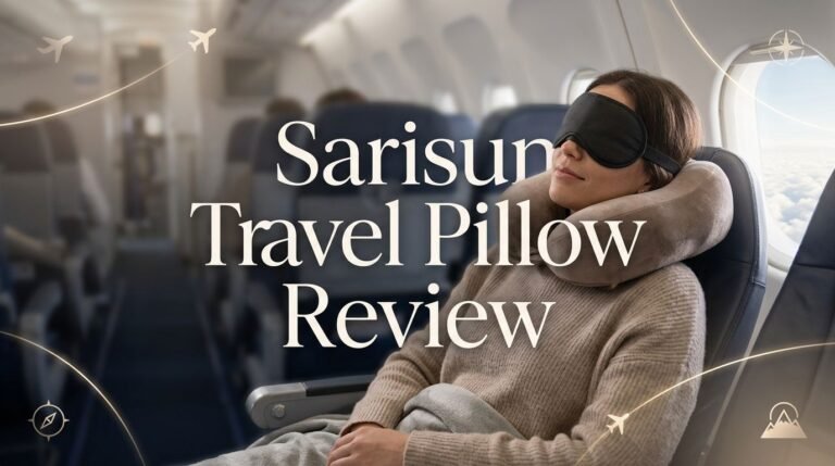 Sarisun Travel Pillow Review 2026: Is This the Best Pillow?