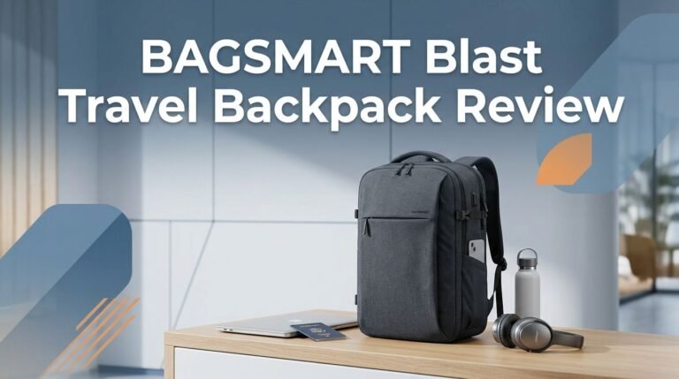 BAGSMART Blast Travel Backpack Review 2026: Worth It?