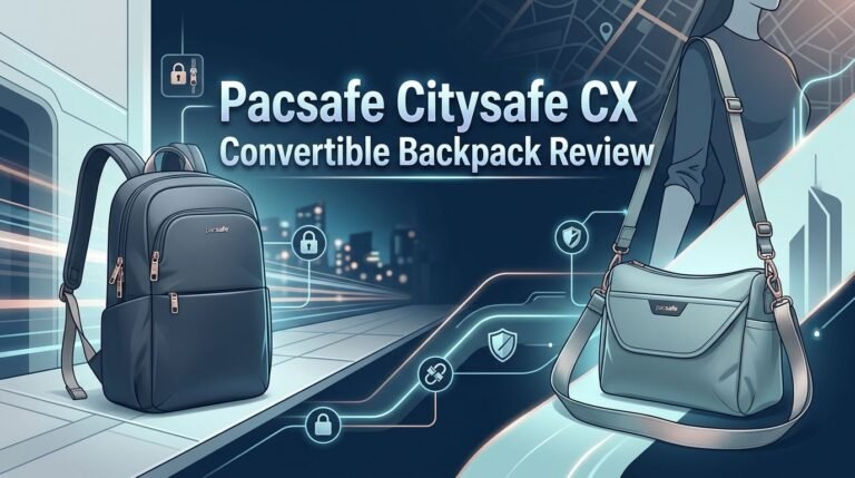 Pacsafe Citysafe CX Convertible Backpack Review 2026