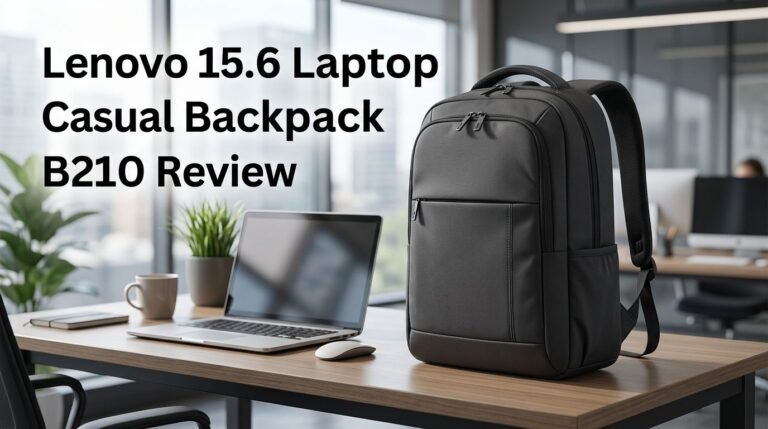 Lenovo 15.6 Laptop Casual Backpack B210 Review 2026
