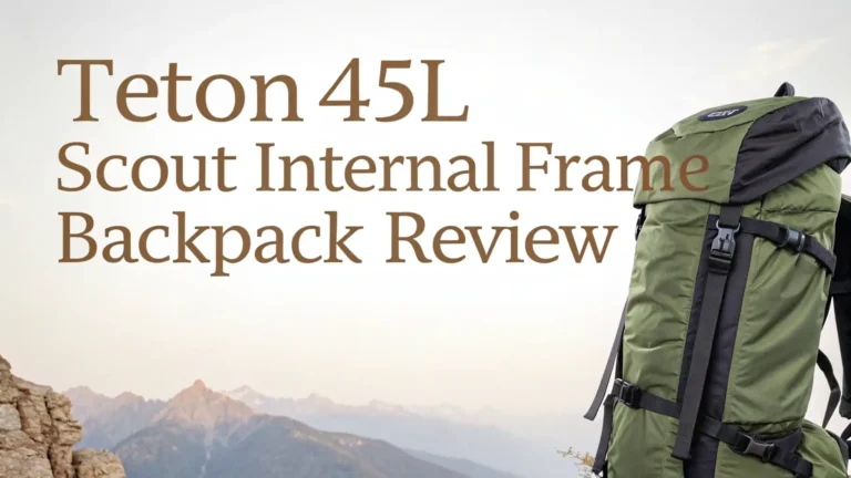Teton 45L Scout Internal Frame Backpack Review 2026