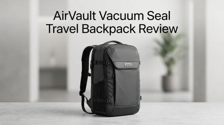 AirVault Vacuum Seal Travel Backpack Review 2026: Is It Worth It?
