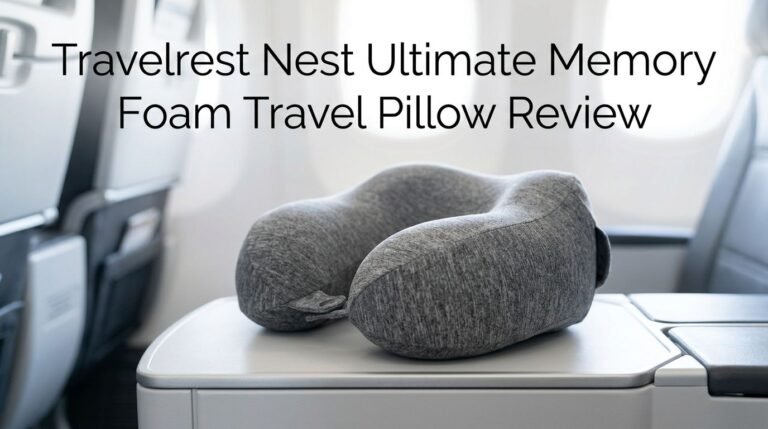 Travelrest Nest Ultimate Memory Foam Travel Pillow Review 2026