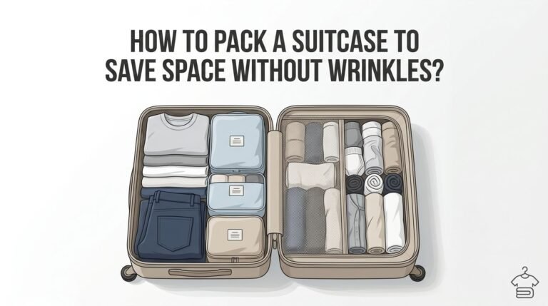 How to Pack a Suitcase to Save Space Without Wrinkles?