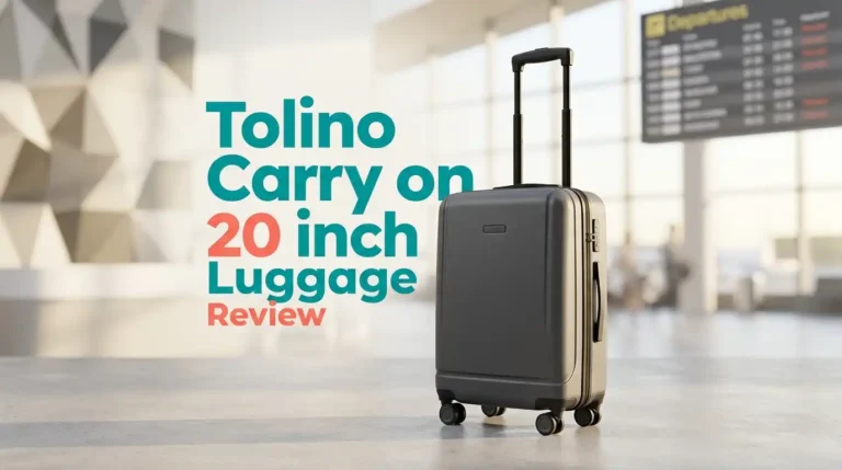 Tolino Carry on 20 inch Luggage Review 2026: Worth Buying?