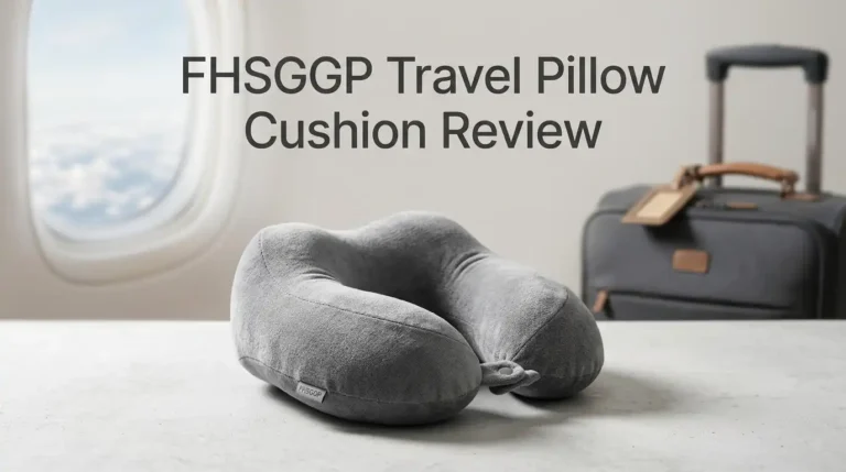 FHSGGP Travel Pillow Cushion Review 2026: Worth Buying?