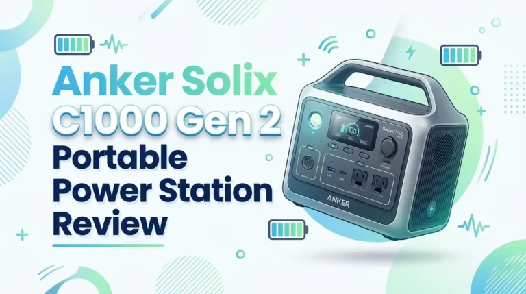 Anker Solix C1000 Gen 2 Portable Power Station Review 2026