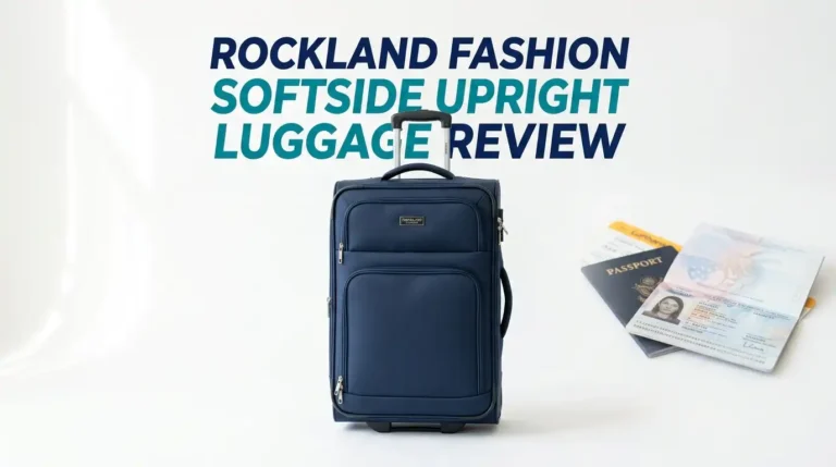 Rockland Fashion Softside Upright Luggage Review 2026