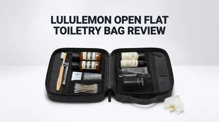 lululemon Open Flat Toiletry Bag Review 2026: Worth It?