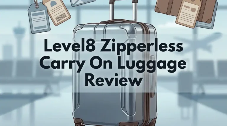 Level8 Zipperless Carry On Luggage Review: Worth It?