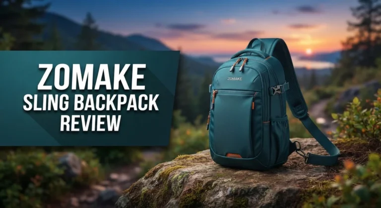 Zomake Sling Backpack Review 2026: Design, Comfort & Organization