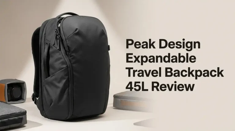 Peak Design Expandable Travel Backpack 45L Review: Worth Trying?