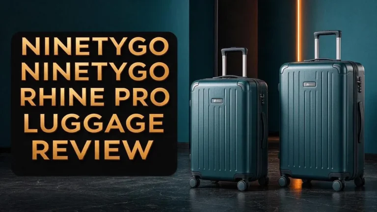 NinetyGo Rhine Pro Luggage Review: Is This Hardside Carry-On Worth Buying?